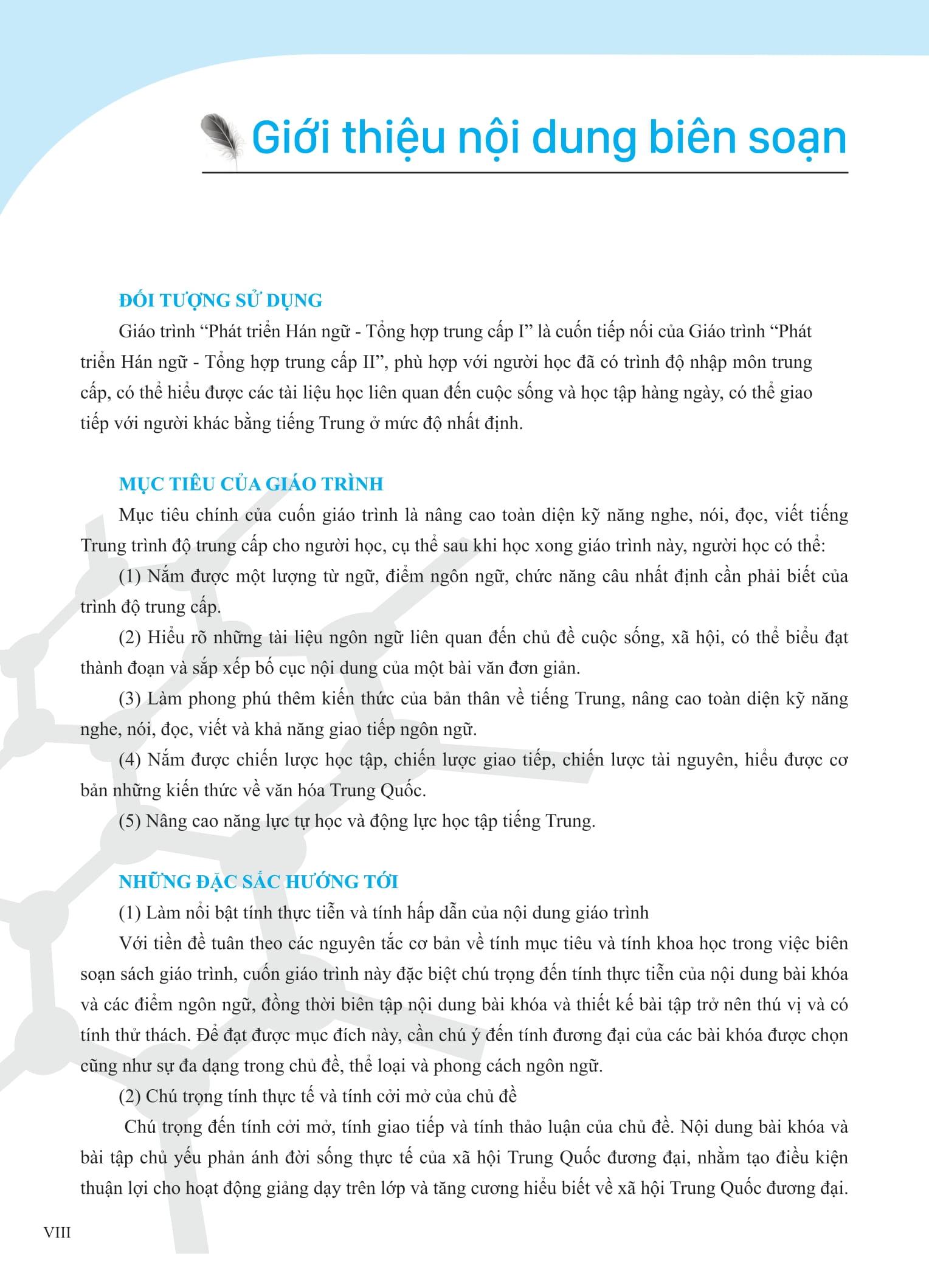 Sách - Giáo Trình Phát Triển Hán Ngữ - Tổng Hợp Trung Cấp 2