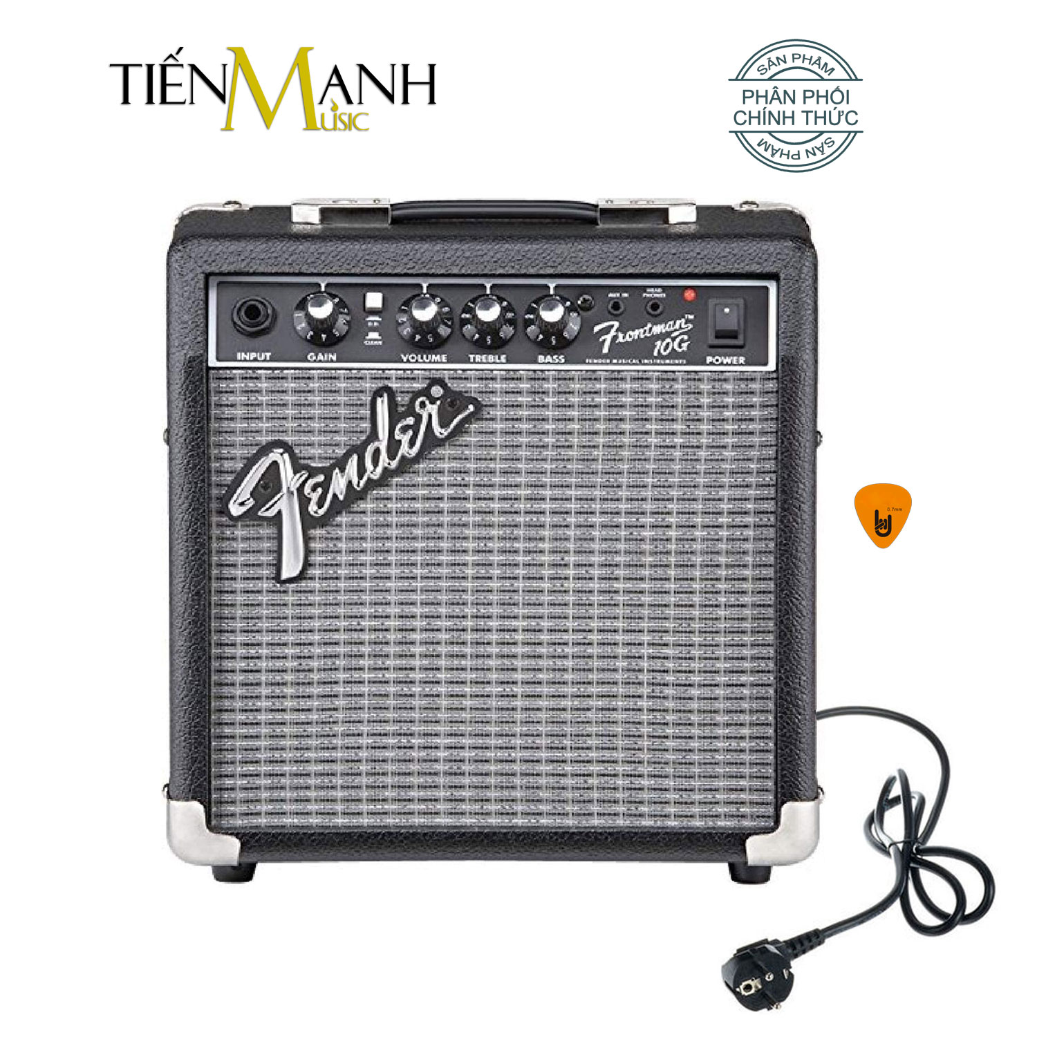 [Chính Hãng] Amply Fender FrontMan 10G (10W) 230 EU Loa Ampli Đàn Guitar Điện Combo Amplifier Electric - Kèm Móng Gẩy DreamMaker