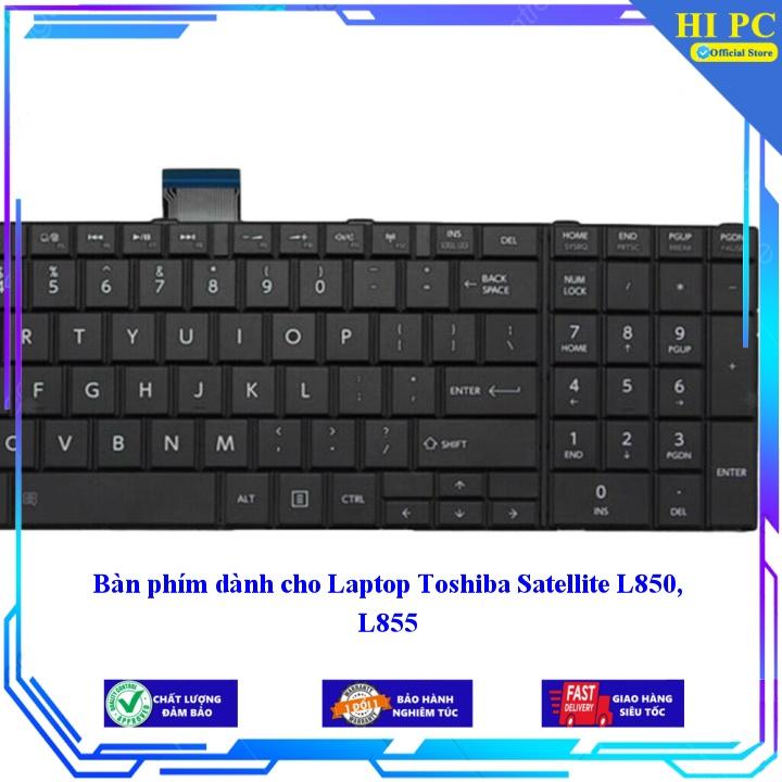 Bàn phím dành cho Laptop Toshiba Satellite L850 L855 - Hàng Nhập Khẩu