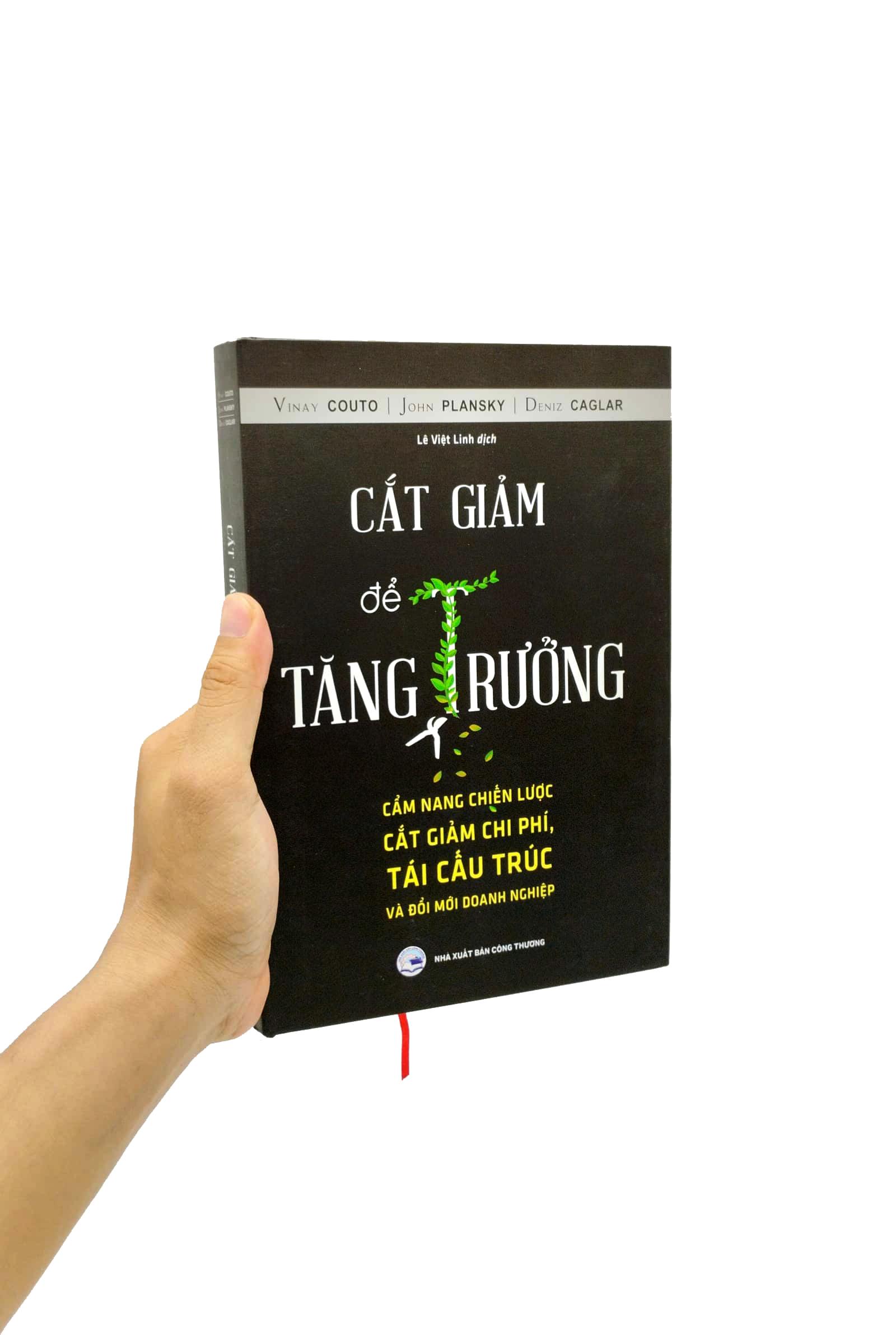 Cắt Giảm Để Tăng Trưởng - Cẩm Nang Chiến Lược Cắt Giảm Chi Phí, Tái Cấu Trúc và Đổi Mới Doanh Nghiệp - Bìa Cứng