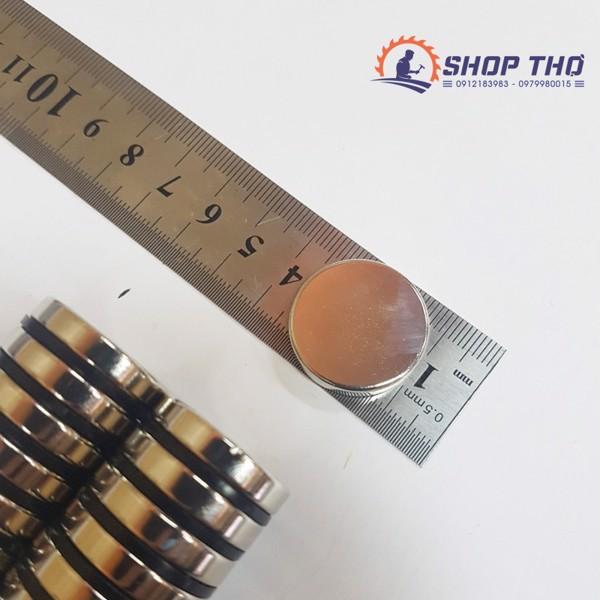Nam châm hạt tròn D15*4mm
