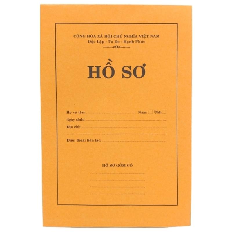 Bộ Hồ Sơ Xin Việc - Màu Vàng