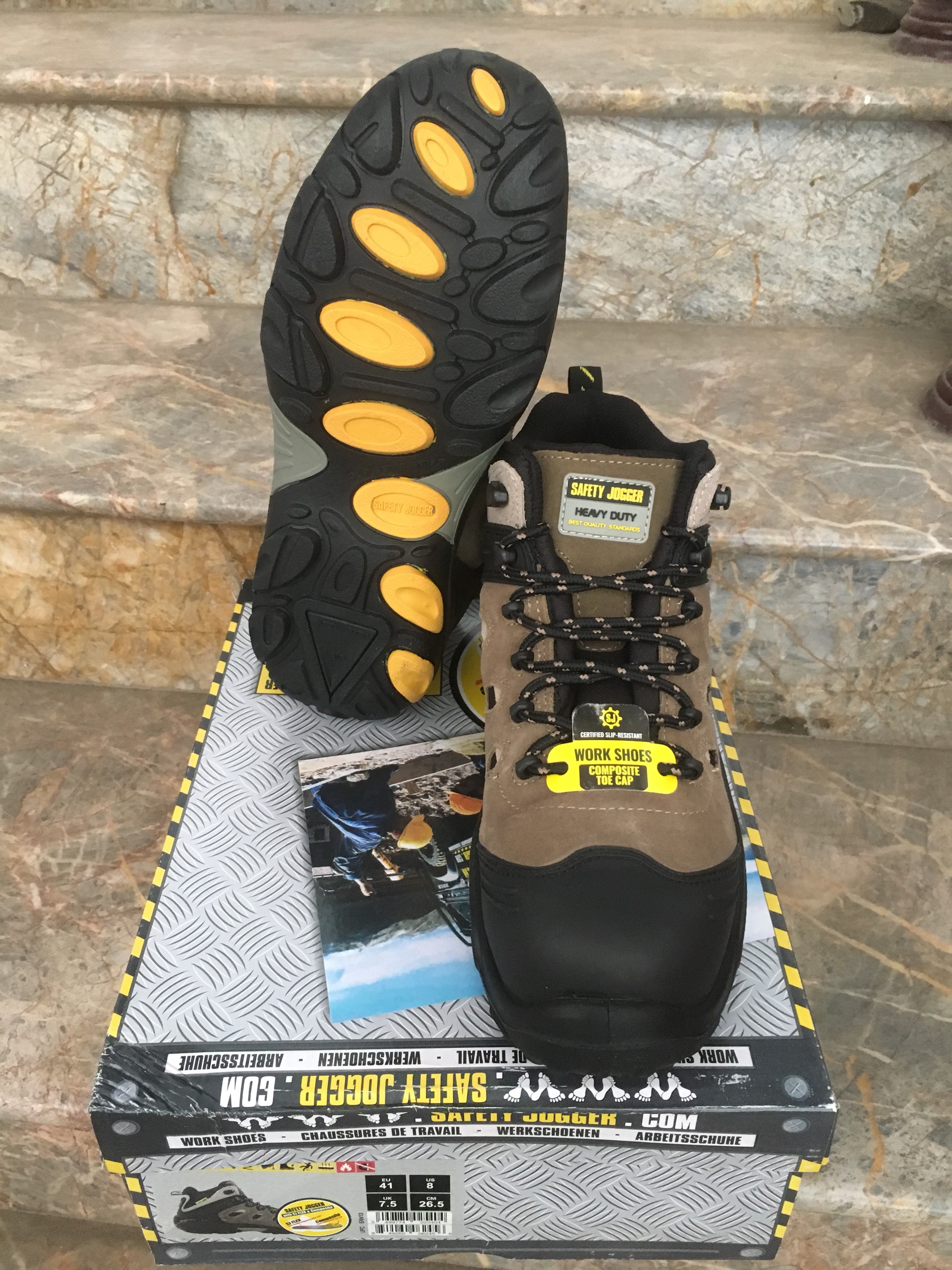 Giày Bảo Hộ Lao Động Safety Jogger Xplore, Chống Dập Ngón, Chống Đâm Xuyên, Chống Thấm Nước