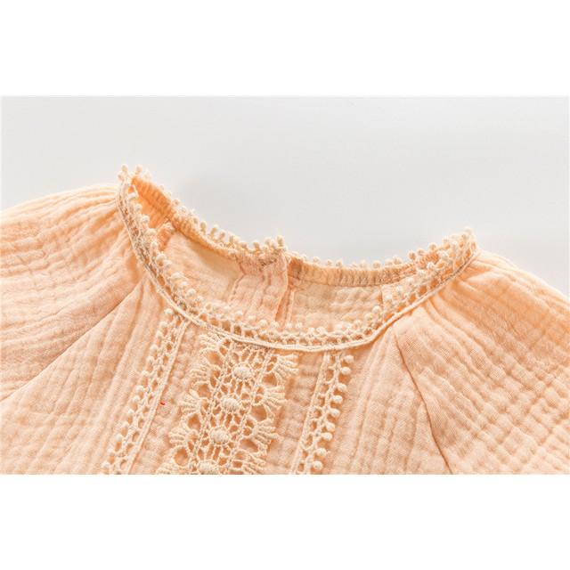 BabyGao Set 3 chi tiết vớ + áo body + băng đô cho bé gái cực đáng yêu