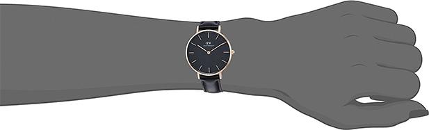 Đồng Hồ Thời Trang Nam Nữ Dây Da Daniel Wellington DW00100168 (32mm) - Đen