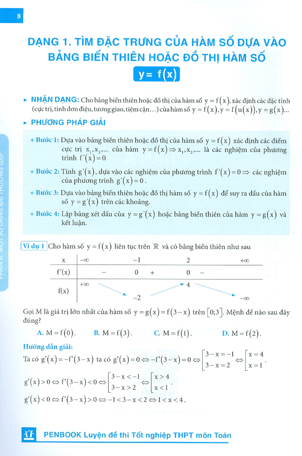 PenBook - Luyện Đề Thi Tốt Nghiệp THPT Môn Toán (Cập nhật theo xu hướng mới nhất của kỳ thi năm 2021)