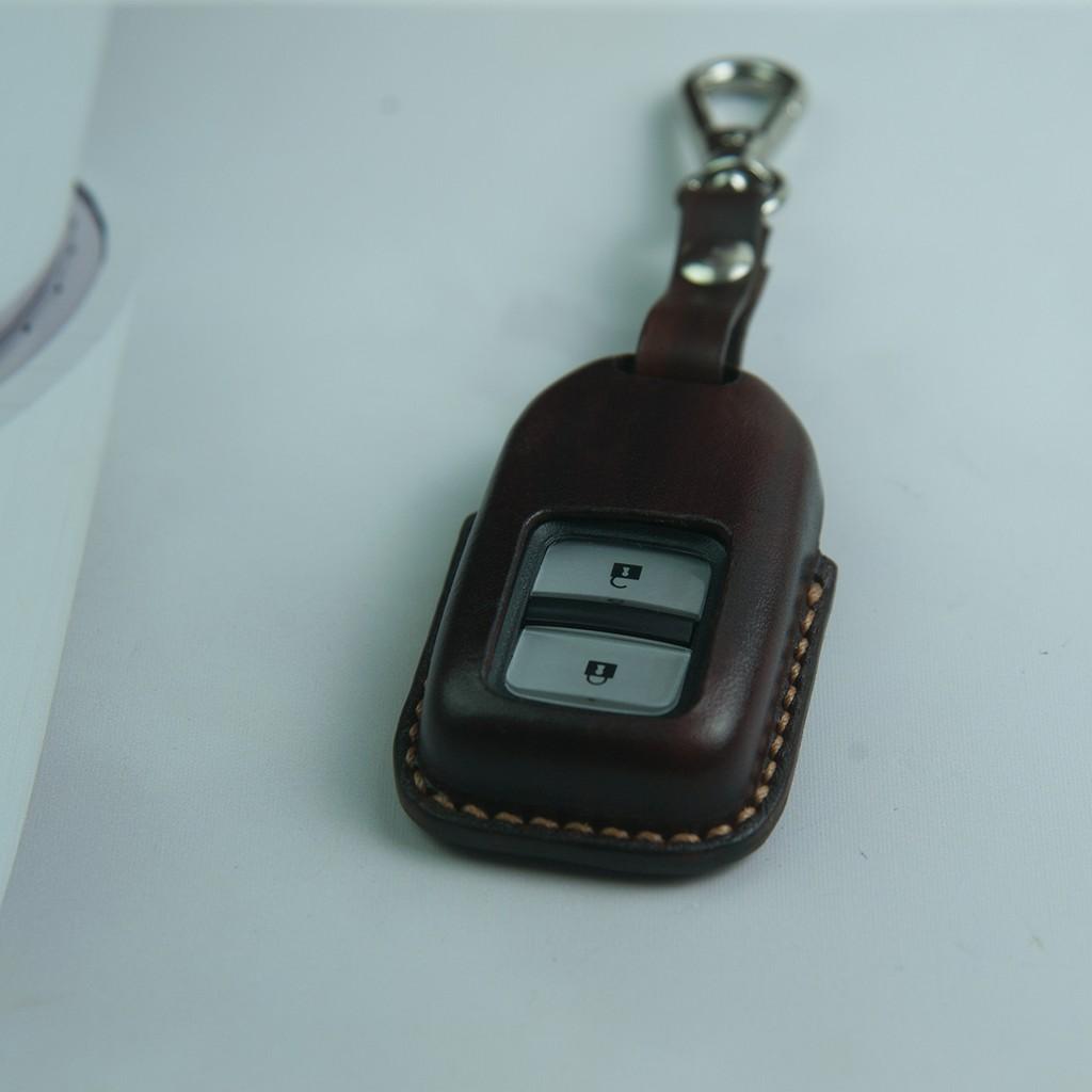 BAO DA CHÌA KHÓA DÀNH CHO SMARTKEY CRV - ĐỒ DA CAO CÂP - DA BÒ NHẬP KHẨU