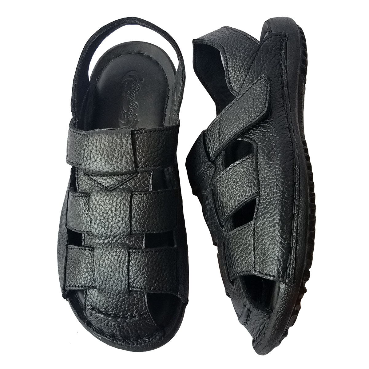 Giày Sandal Nam Bít Mũi Da Bò Thật BIGGBEN SD125