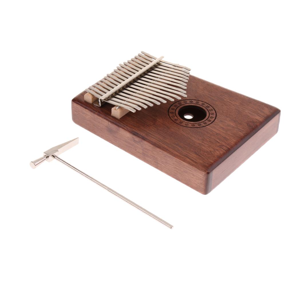 17 Note Kalimba Ngón Tay Cái Đàn Piano Ngón Tay Bộ Gõ cho Trẻ Em Người Lớn Quà Tặng Giáng Sinh