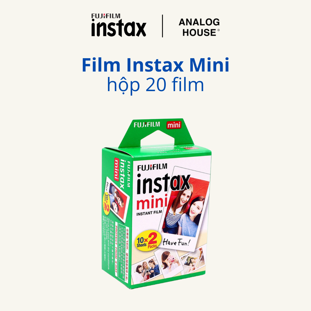 Film Instax Mini - Giấy in ảnh cho máy chụp ảnh lấy liền Instax Mini - Hàng Chính Hãng