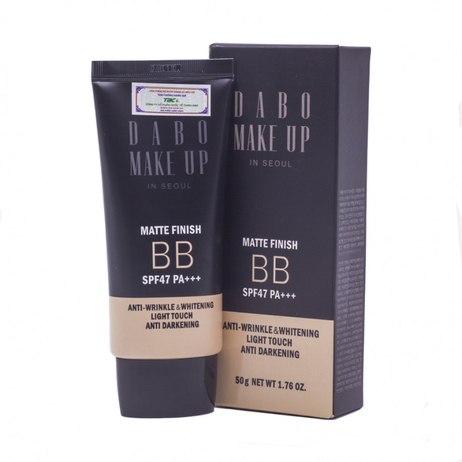 Kem nền trang điểm cao cấp Hàn Quốc DABO MAKE UP MATTE 5 in 1 BB SPF47 PA+++ (50ml) – Hàng Chính Hãng