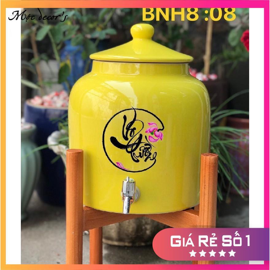 Bình sứ đựng nước  550 lít