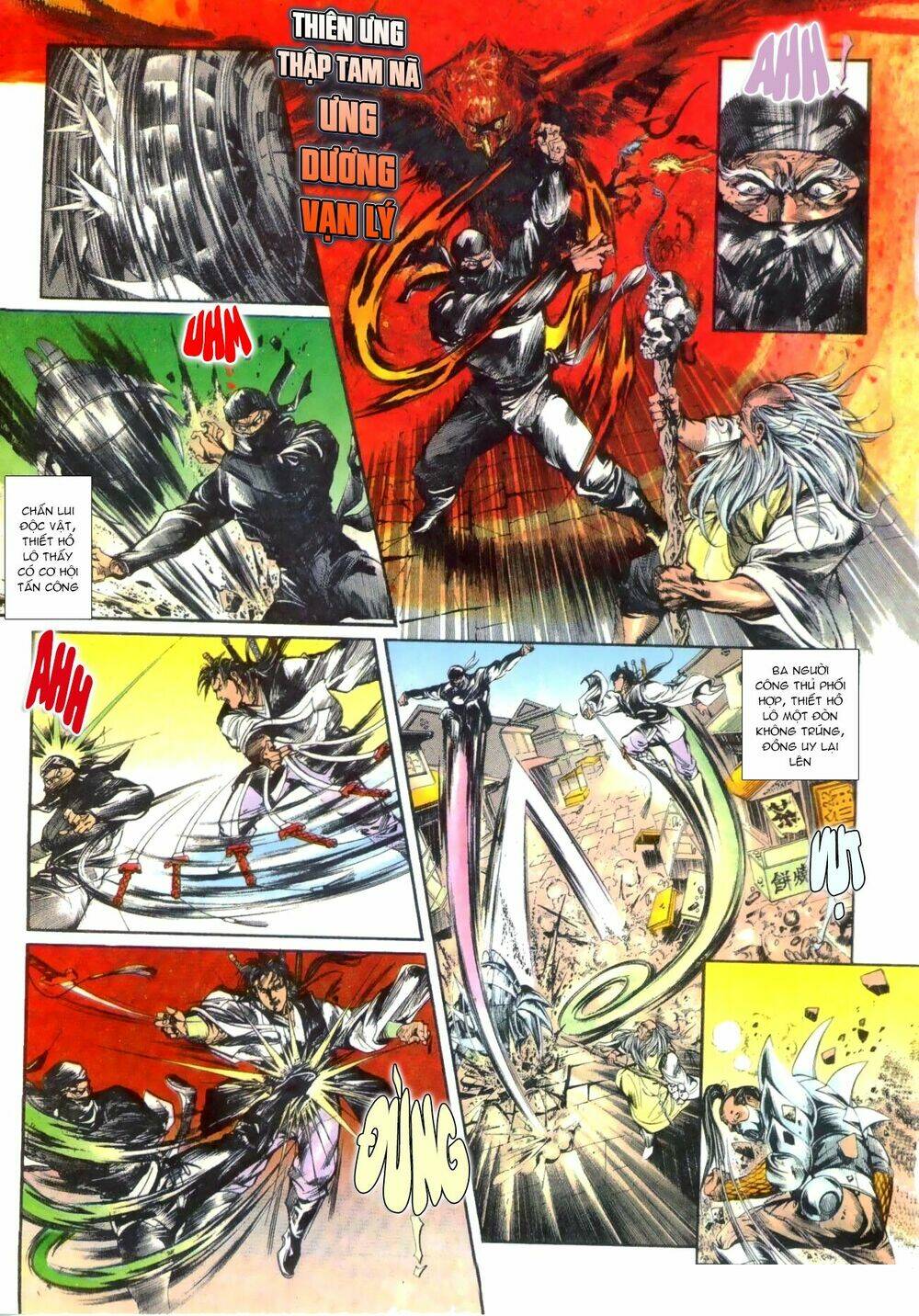 thiết tướng tung hoành (cựu tác) chapter 16 17