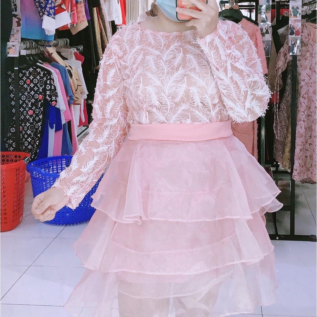 ĐẦM CÔNGCHÚA LÔNG CÔNG 2 TẦNG BIGSIZE