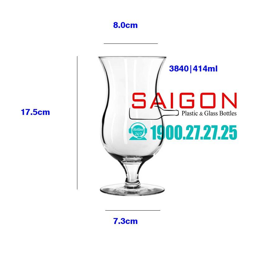 Ly Thủy Tinh Libbey Hurricane Beverage 414ml | Thủy Tinh Cao Cấp