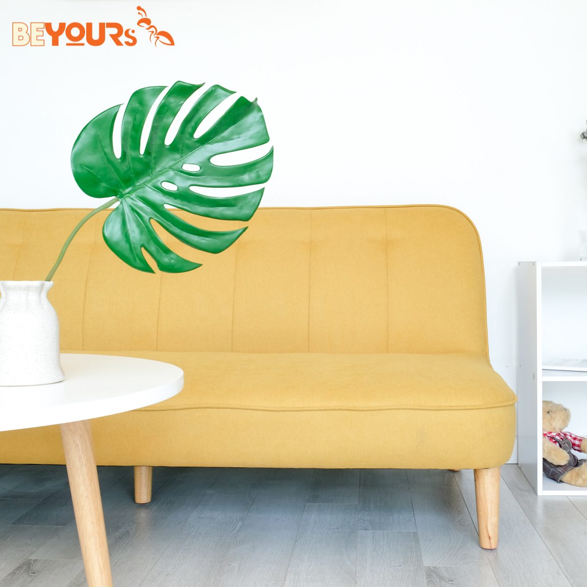 Bộ Sofa Giường Bàn Trà Ghế Đôn BEYOURs Đa Năng Tiện Dụng Nội Thất Phòng Khách Lắp Ráp Dễ Dàng