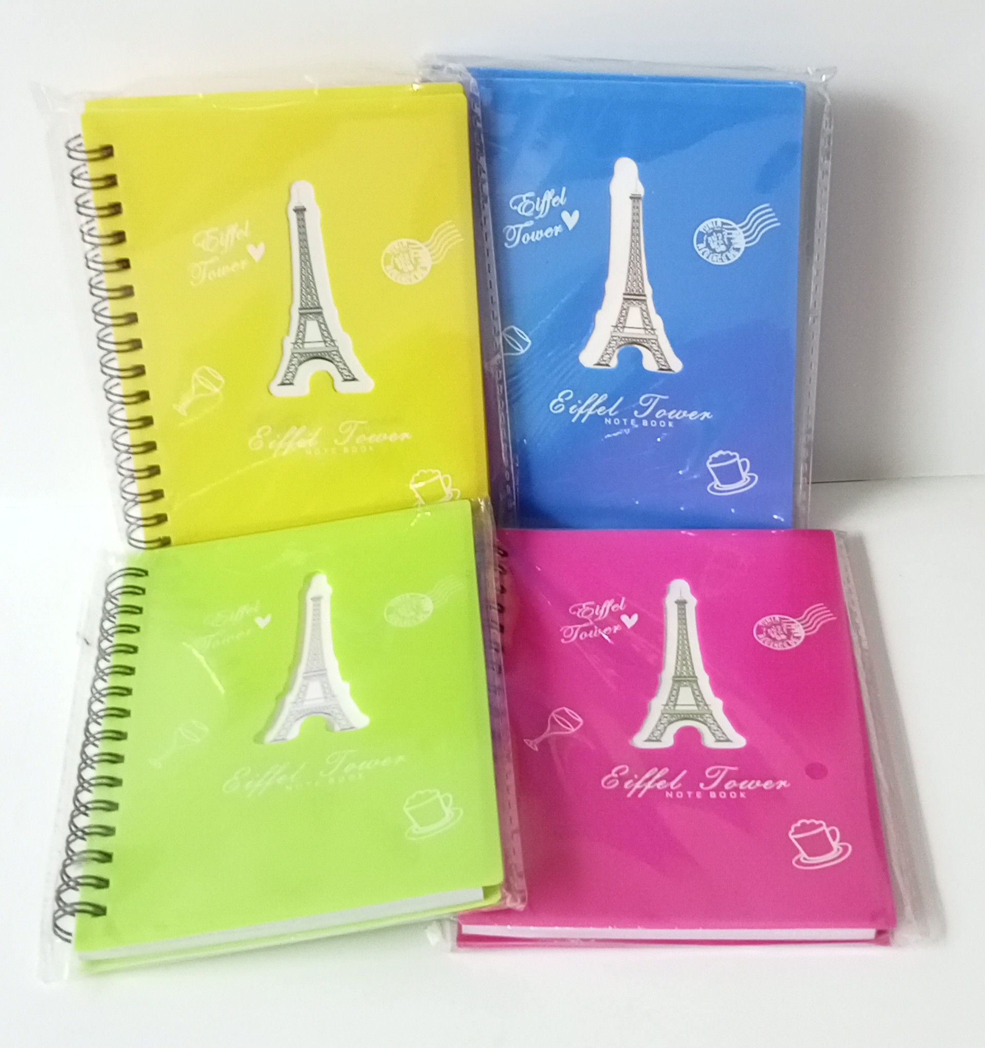 Sổ Lò Xo Eiffel Tower A6 (Màu Ngẫu Nhiên)