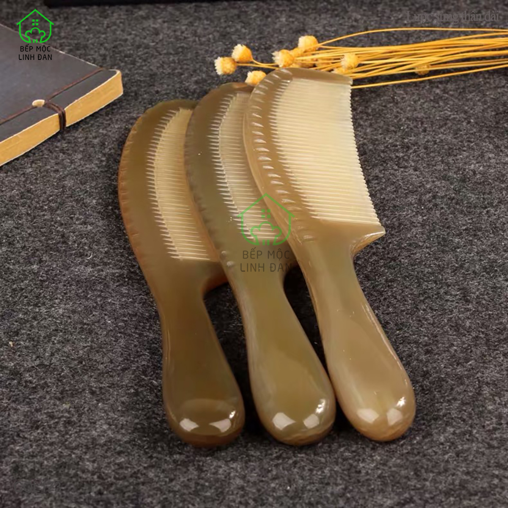 Lược Sừng Xuất Nhật Mẫu Thân Dài Tiện Dụng