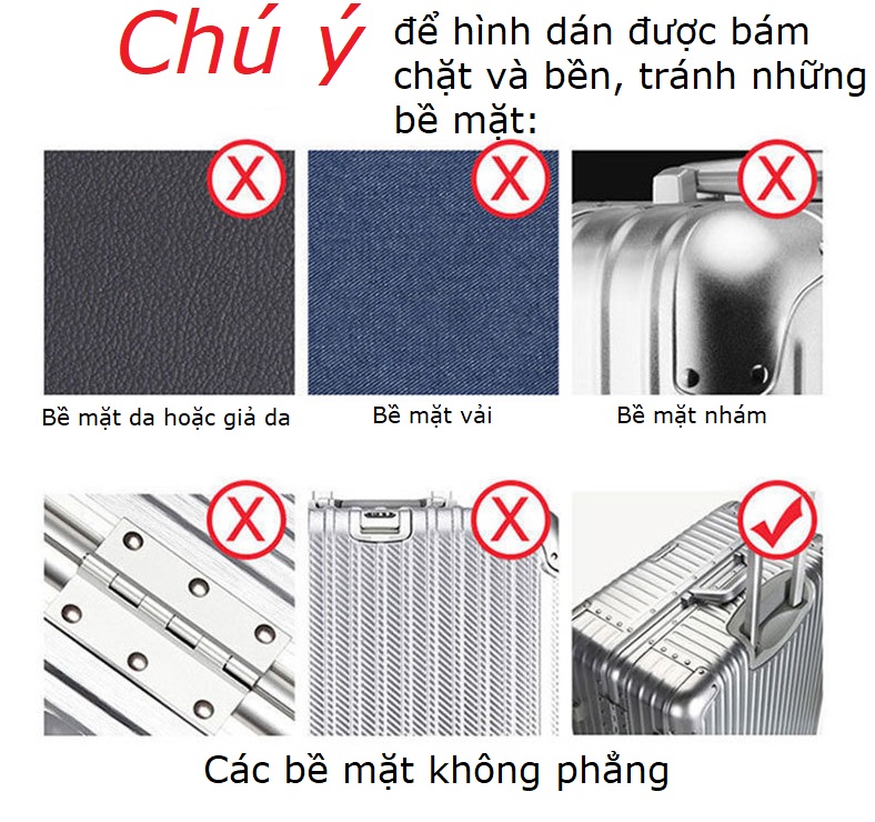 Sticker Dán Trang Trí Nón Bảo Hiểm, Vali, Laptop, Xe