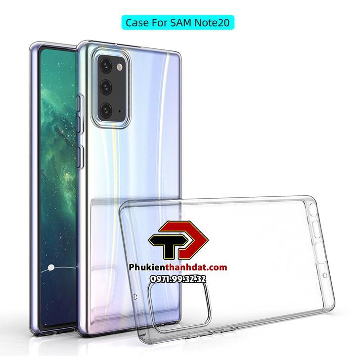 Ốp lưng dẻo trong suốt dành cho SamSung Galaxy Note 20, Note 20 Ultra