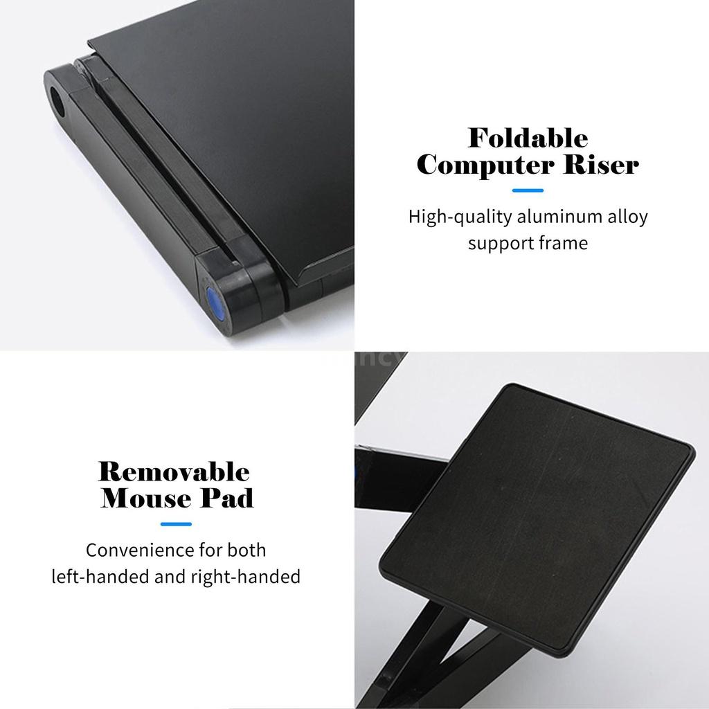 Giá Đỡ Laptop Có Quạt Tản Nhiệt Tùy Chỉnh Tiện Dụng Cho Văn Phòng / Nhà Ở