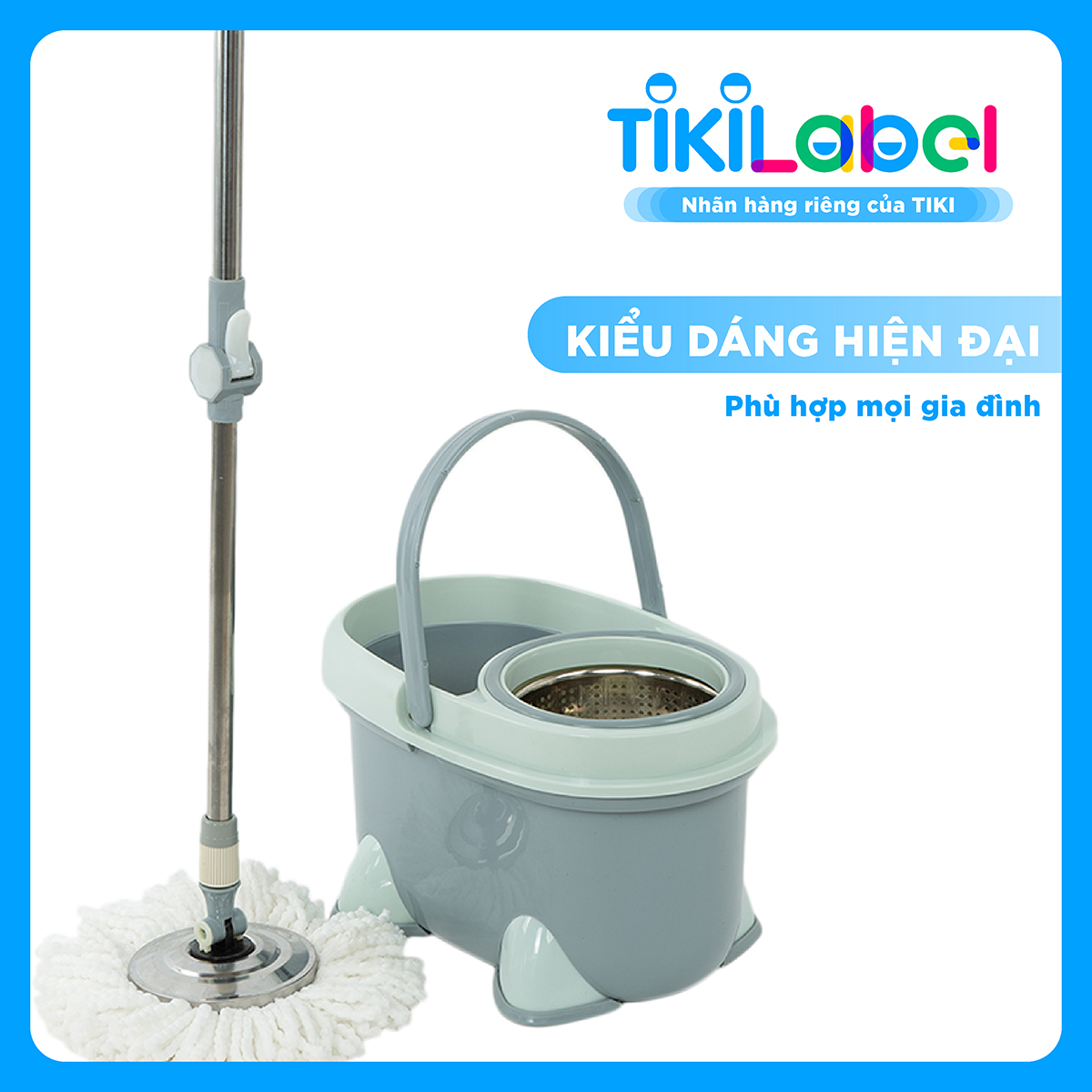 Bộ lau nhà TIKILabel Innovative Mop Set