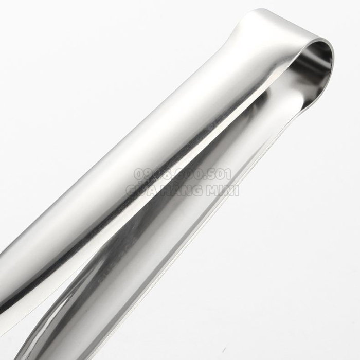 Dụng Cụ Kẹp Gắp, Lật, Chiên Đồ Ăn Bằng Inox 304 Đầu Vuông