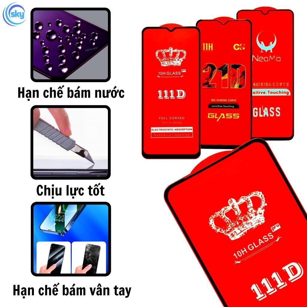 Kính cường Lực Full Màn dành cho Vsmart Joy 4 Joy 3 Active 3 Joy 2 Live Live 4 Star 3 Star 4 Star 5