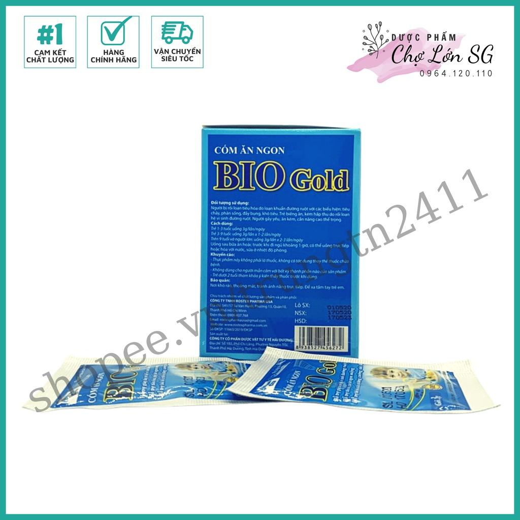 Cốm ăn ngon bio gold biogold hỗ trợ cải thiện đường tiêu hóa – Hộp 20 gói
