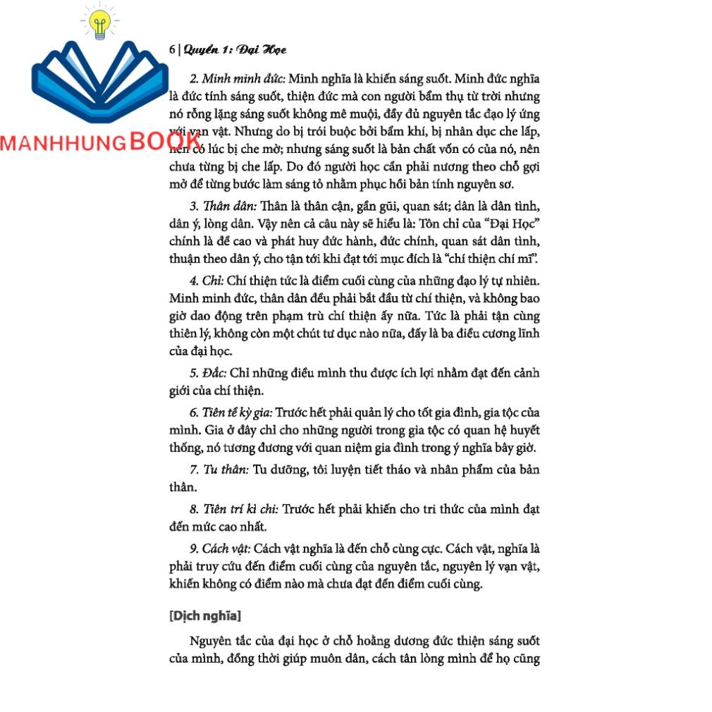 Sách - Tứ Thư (bìa cứng)