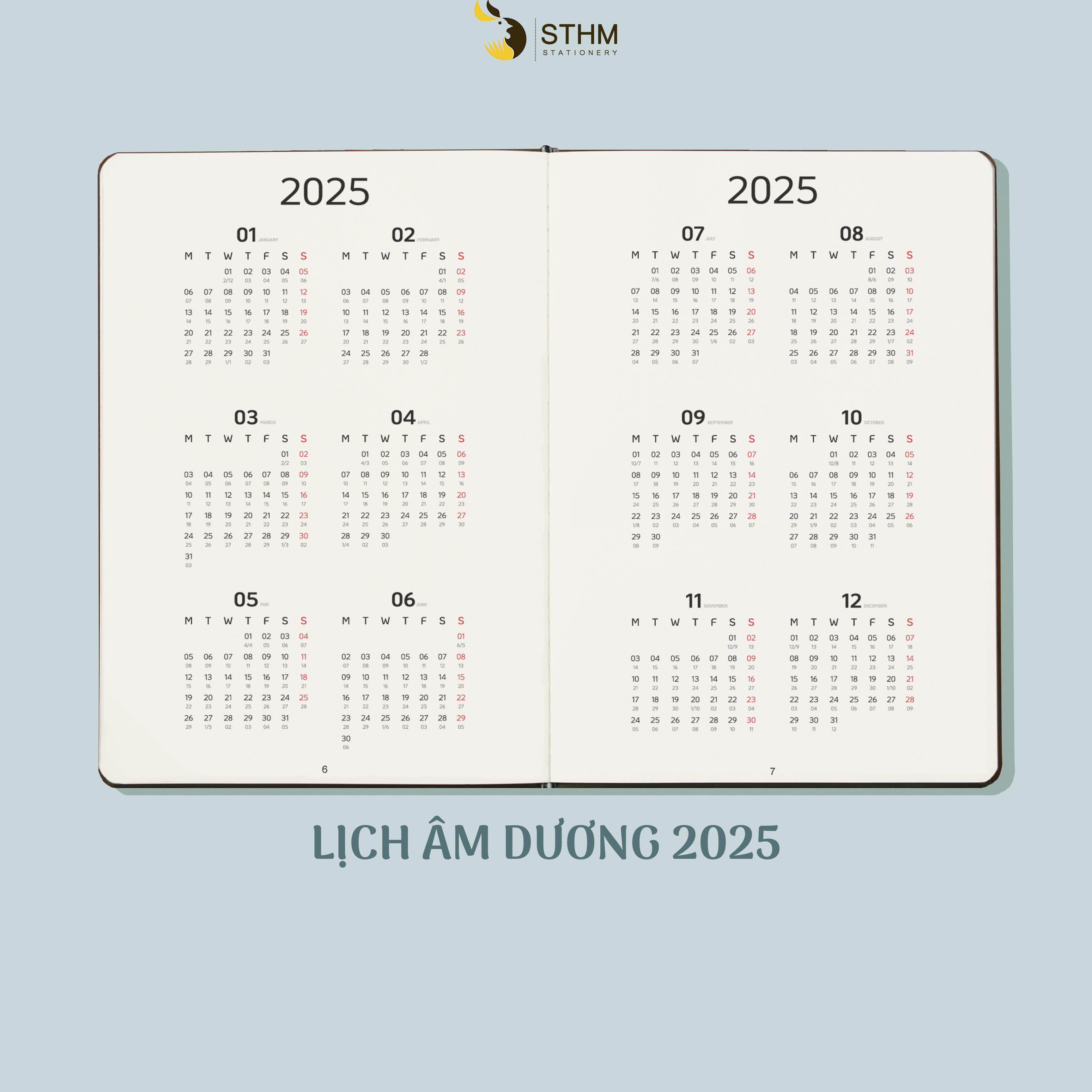 EXPANDER 2024 - Sổ Planner cao cấp 2024 - Bìa da PU - 192 trang giấy kem 100gsm chống lem thấm - Lập kế hoạch cả năm