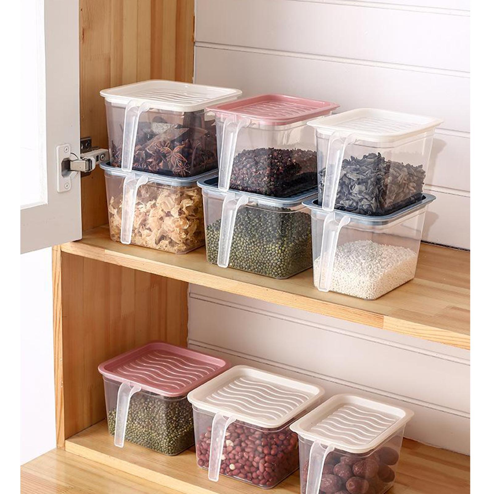 Food Storage Container Set with Airtight Lids Kitchen Organizer
