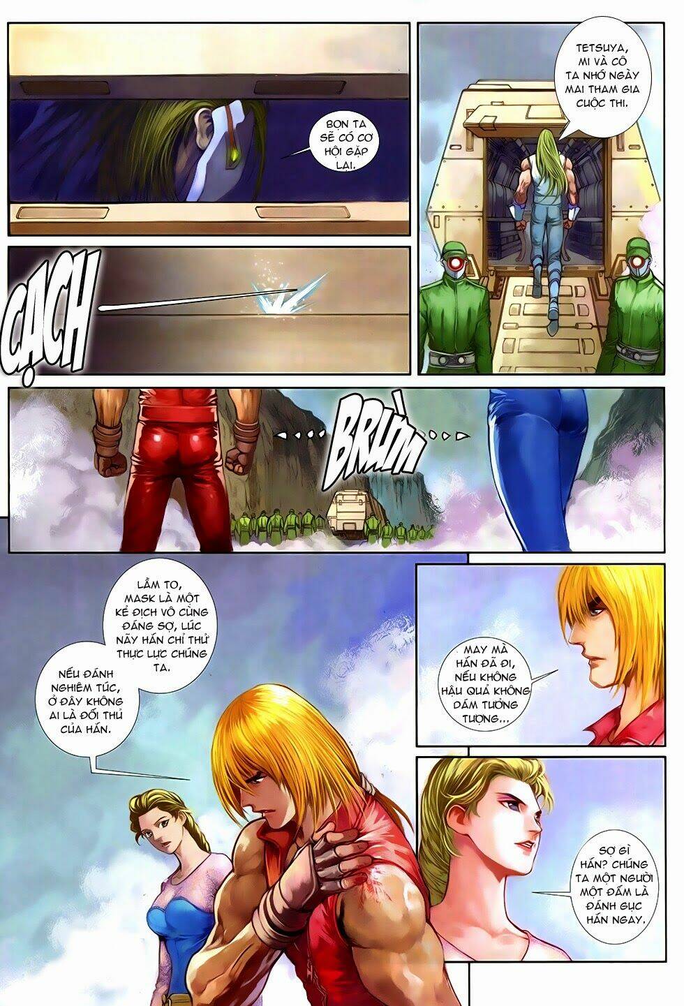 ba động quyền z hadouken zero chapter 3 24