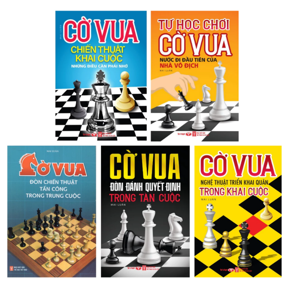 Sách - Combo Cờ Vua Nghệ Thuật Triển Khai Quân Trong Khai Cuộc Và Chiến Thuật Khai Cuộc Những Điều Cần Phải Nhớ