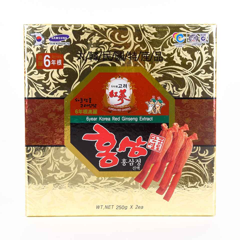 Cao Hồng Sâm 6 Tuổi Hàn Quốc - 2 Lọ