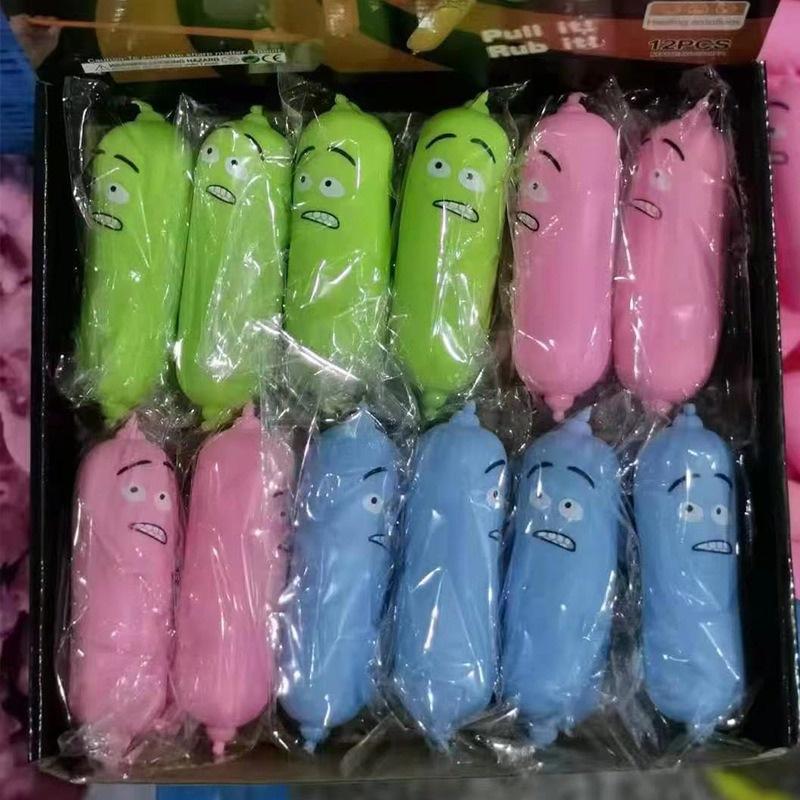 SQUISHY HÌNH CÁI BÁNH XÚC XÍCH biểu cảm ngộ nghĩnh cực đáng yêu đồ chơi bóp tay