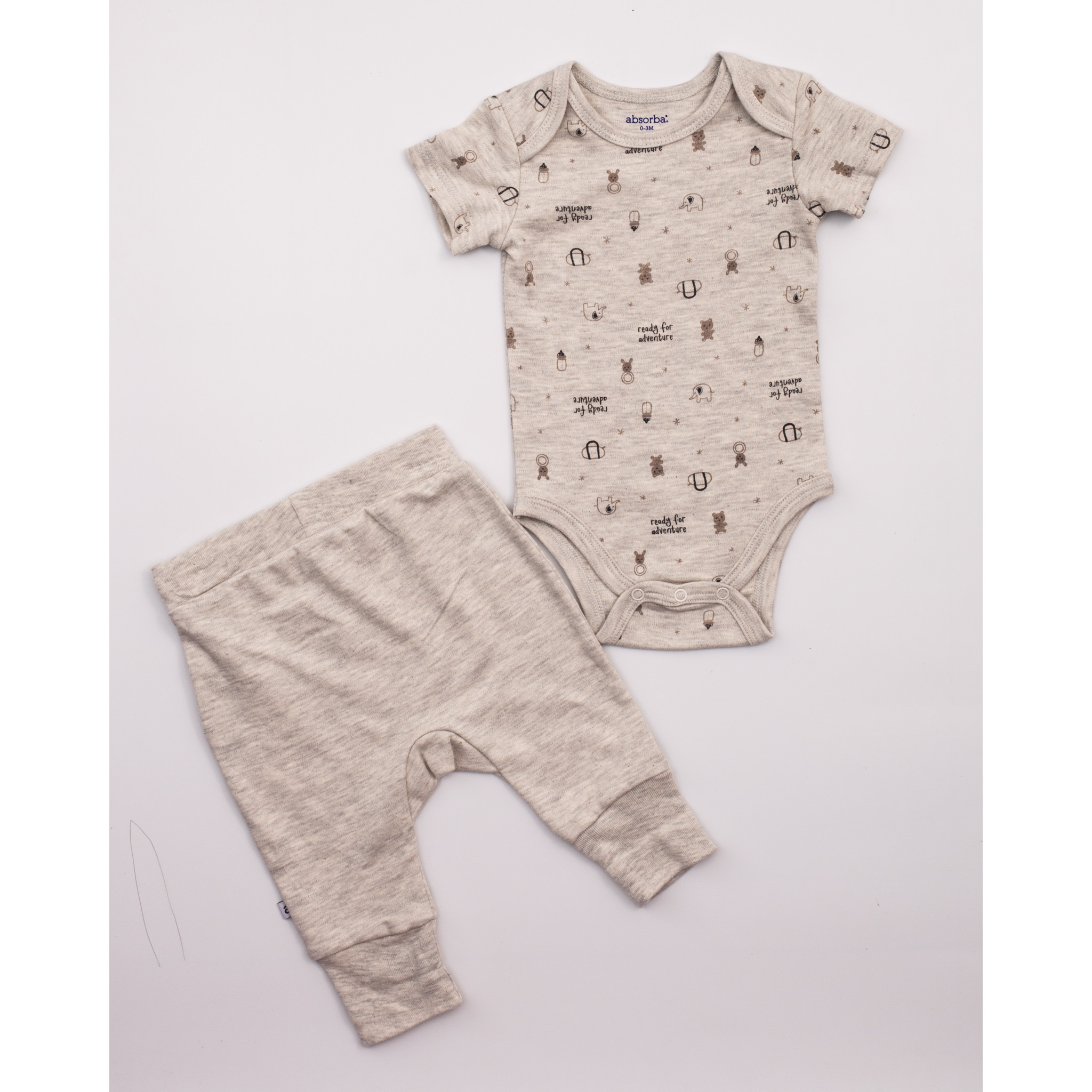 Set 2 chi tiết gồm body chip và quần cho bé