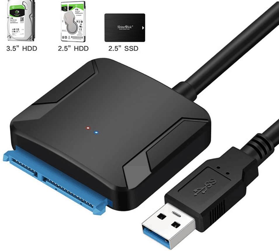 USB 3.0 sang SATA 3 Cáp SATA sang bộ chuyển đổi USB chuyển đổi hỗ trợ cáp 2,5/3,5 inch