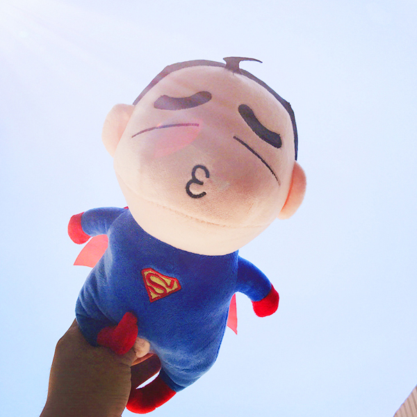 Gấu Bông Shin Superman (35 Cm) Gb21 (Màu Xanh Dương Phối Đỏ)