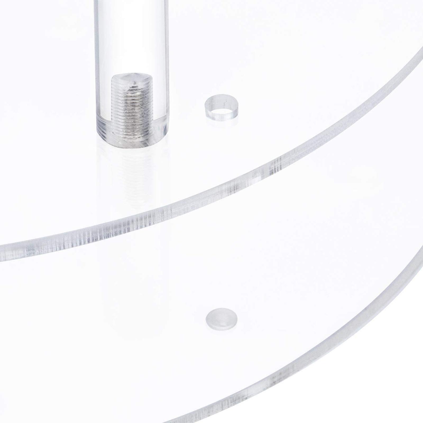 Clear Acrylic Cake Display Stand 16 Holes Cake Holder for Thanksgiving Decor
