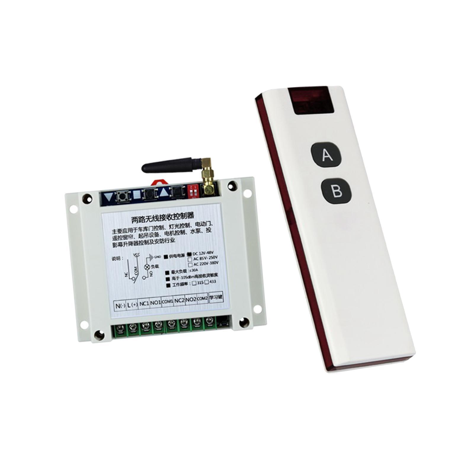 Water Pump Remote Control Switch with Receiver Remote Switch Multifunctional