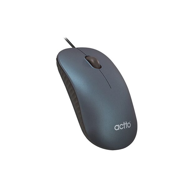 Chuột quang có dây dáng chuẩn - Style Oftical Mouse Actto MSC-197 - Hàng chính hãng