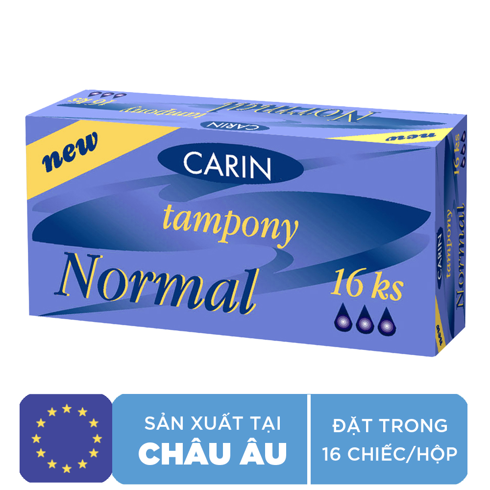 Combo Carin tampon normal + BVS hàng ngày Carin Slip Anomic Super Comfort 45