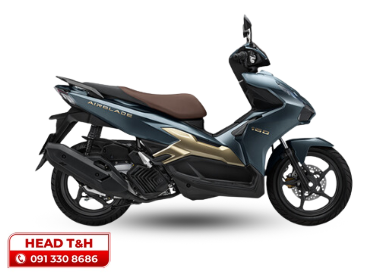XE MÁY HONDA AIRBLADE 160CC PHIÊN BẢN ĐẶC BIỆT MÀU XANH ĐEN VÀNG