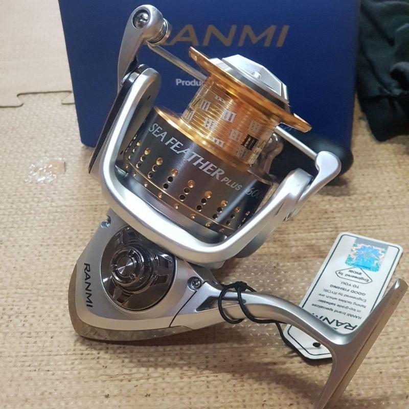 Máy Câu RANMI PLUS nâng cấp tay quay rời, vẫn cốt trợ lực và chống nước : 6000 7000 8000