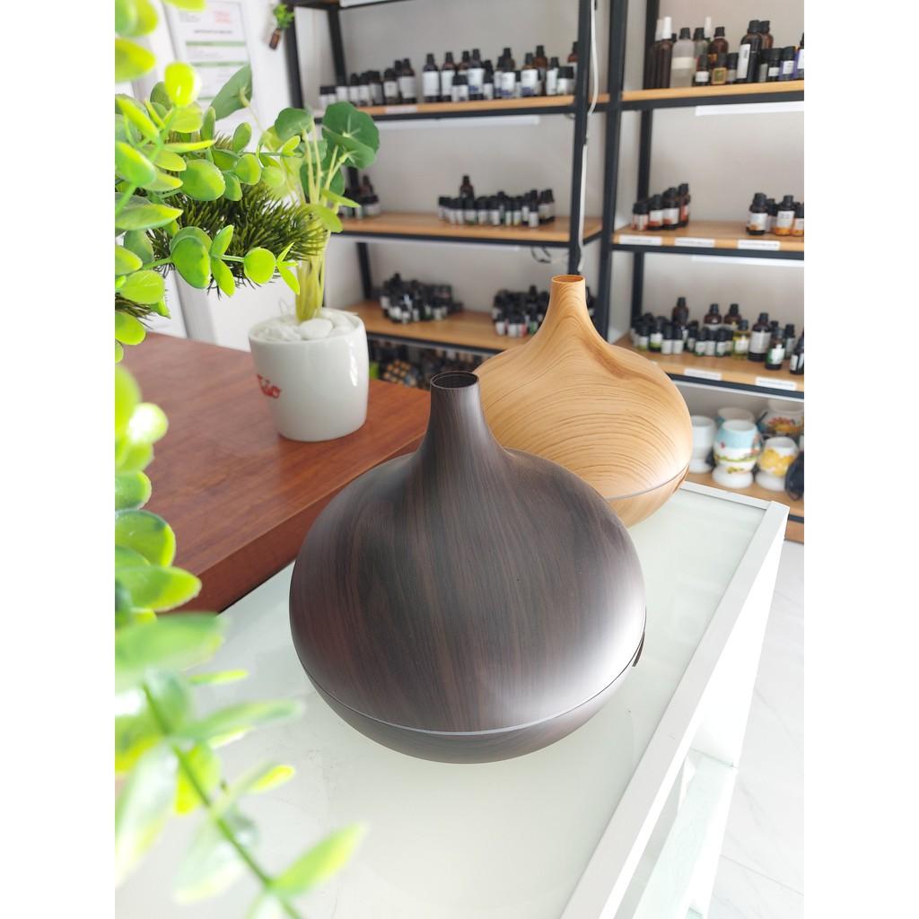 Máy khuếch tán phun sương tinh dầu bí ngô I có cuốn 500ml có điều khiển kèm tinh dầu I