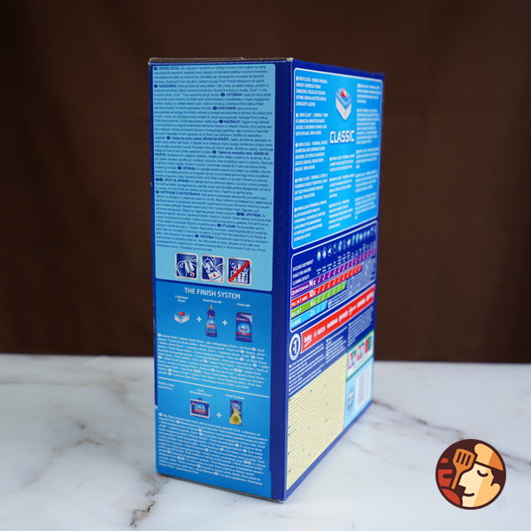 Viên rửa bát Finish Classic 100 viên/ hộp - Hương Chanh