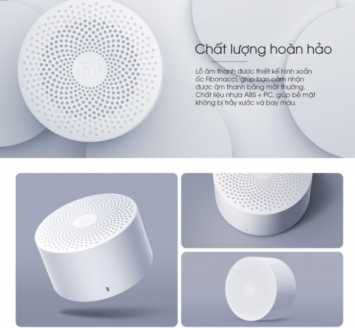 Loa Bluetooth Xiaomi Mi Compact Speaker 2 - Hàng chính hãng - Loa Xiaomi nhỏ gọn tiện lợi, thời gian sử dụng 6 tiếng