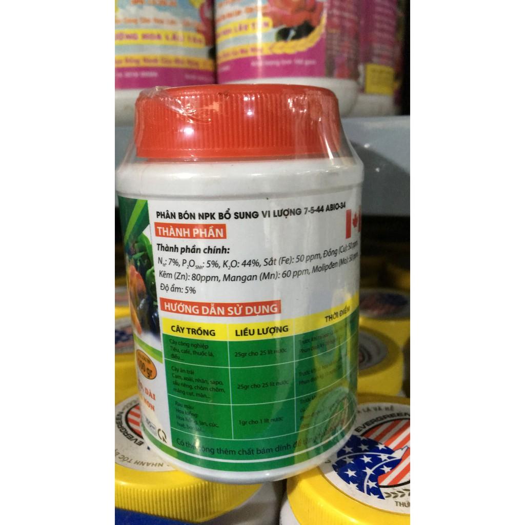 Phân bón SuperKali dành cho hoa lan cây cảnh 100g