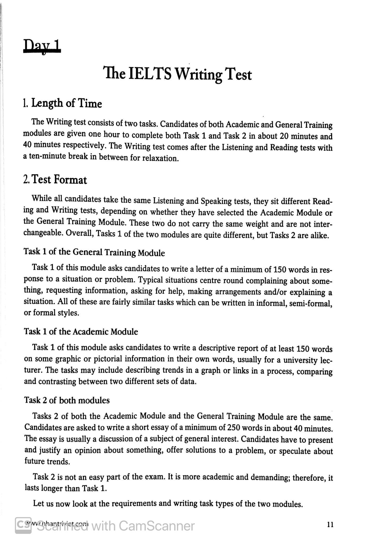 15 Days' Practice For IELTS Writing (Tái Bản)